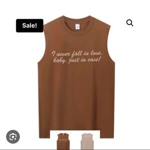 NWOT Morgan Wallen Tanktop 🤎